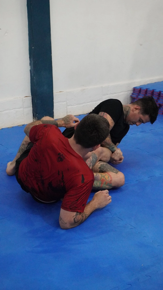 Entrenamiento de jiu jitsu